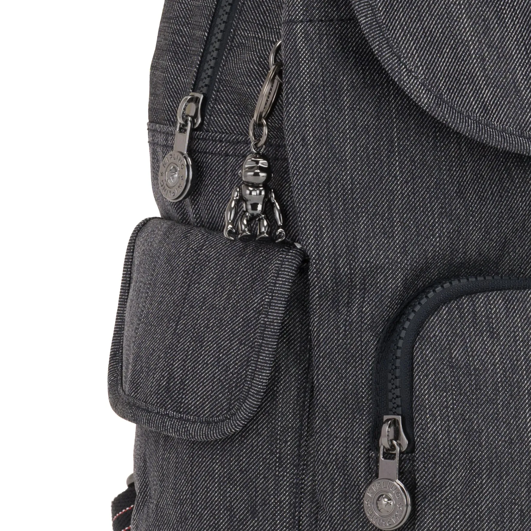 Kipling City Pack S Active Denim Small Backpack C2I3594-25E