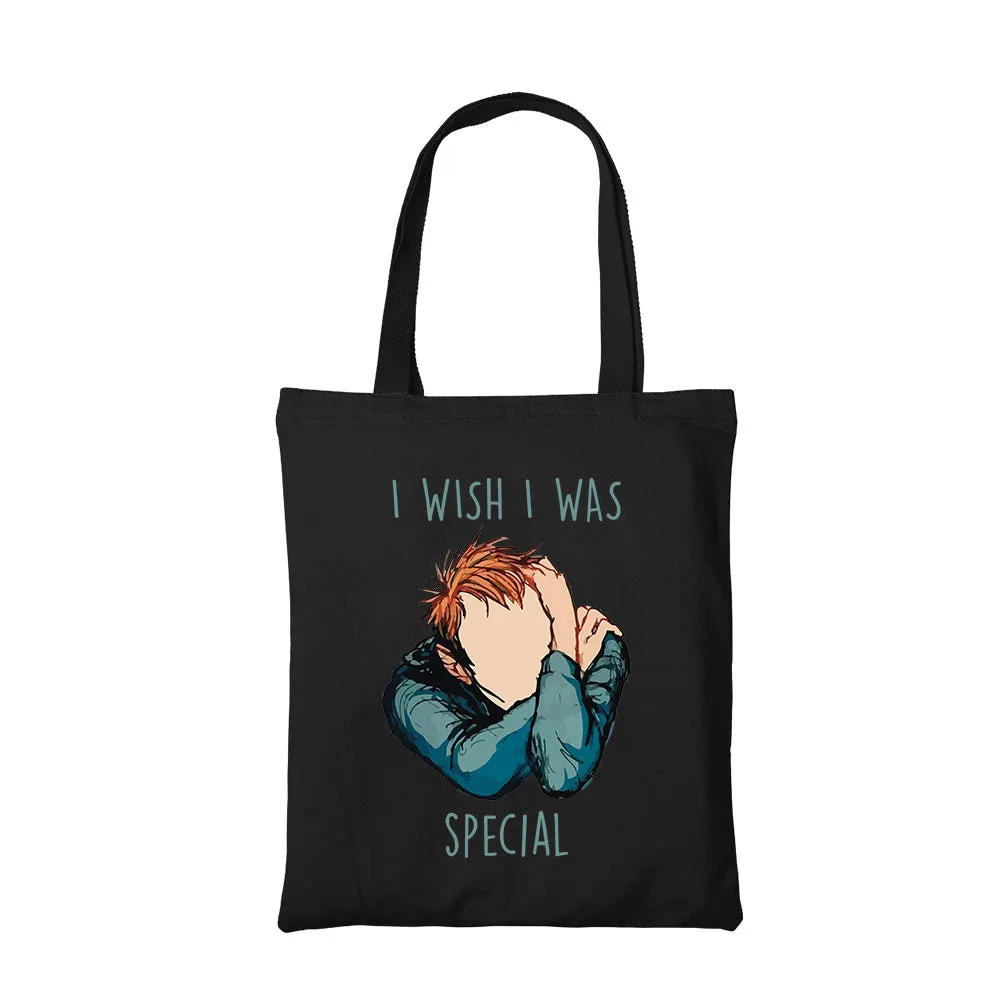 Radiohead Tote Bag - I Wish I Was Special