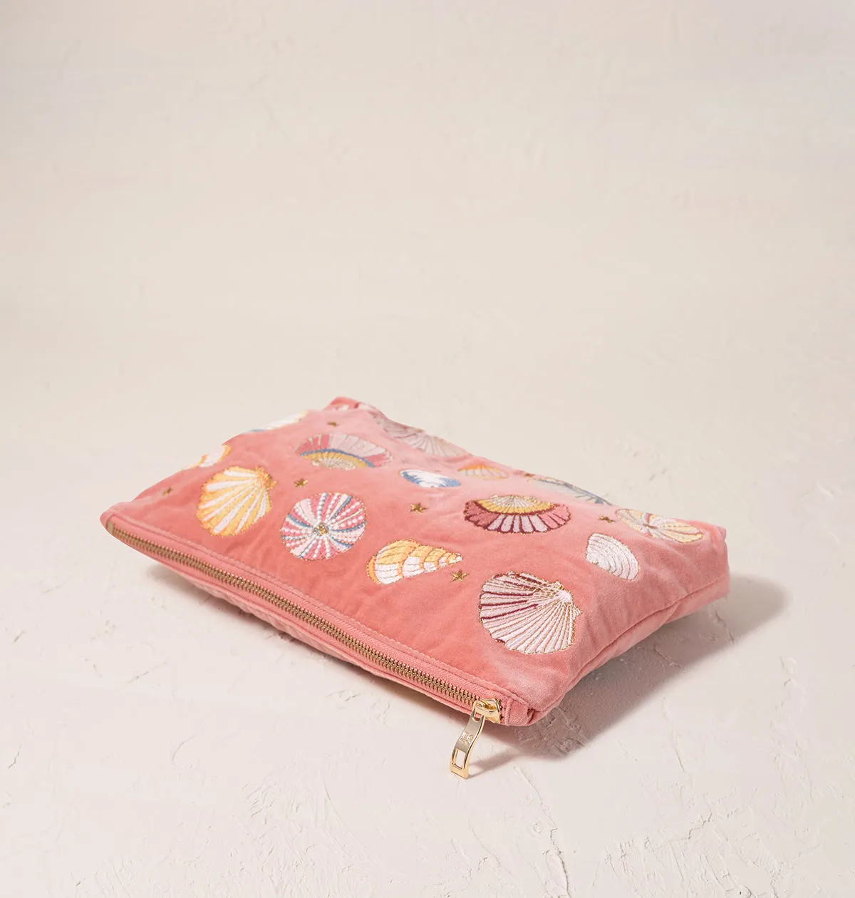 Seashell Coral Everyday Pouch